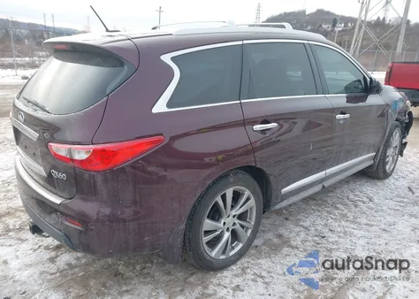 2014 Infiniti Qx60 z USA, uszkodzony, nr VIN 5N1AL0MM8EC529240